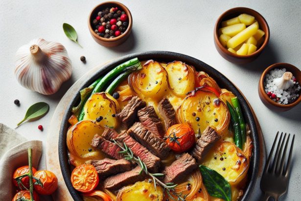 Hearty Beef and Potato Au Gratin: A Comfort Food Classic