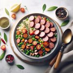 Savor Hoppin’ John with Smoky Turkey Sausage Twist