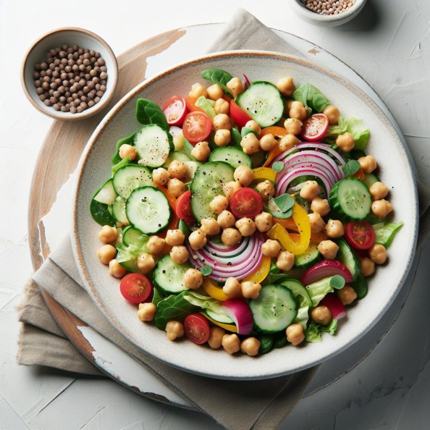 Chickpea Salad Magic: Nutritious, Flavorful, and Easy!
