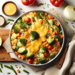 One-Pot Cheesy Vegetable Rice: Easy, Creamy, Flavorful Meal