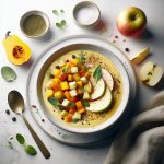 Warm Up with Creamy Roasted Squash and Apple Soup Delight