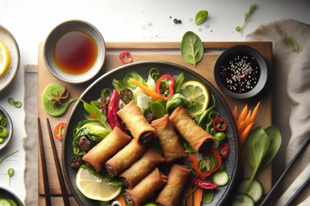Crispy Beef Egg Rolls: A Savory Twist on a Classic Snack
