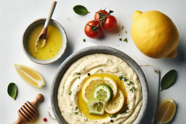 Zesty Lemon Dip: Brighten Your Snacks with Tangy Twist