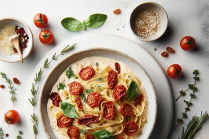 Savor the Flavors: Creamy Sun Dried Tomato Pasta Delight