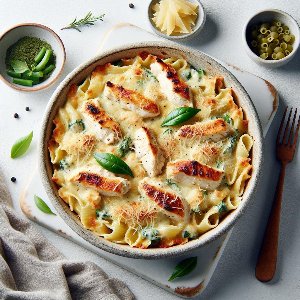 Creamy Chicken Alfredo Pasta Bake: A Comfort Food Classic