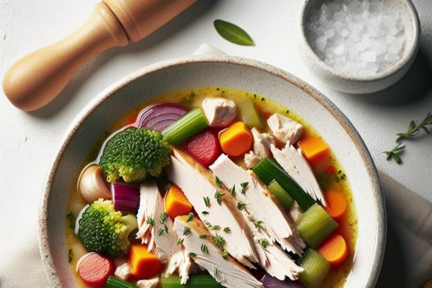Hearty Turkey and Vegetable Soup: A Nutritious Comfort Bowl