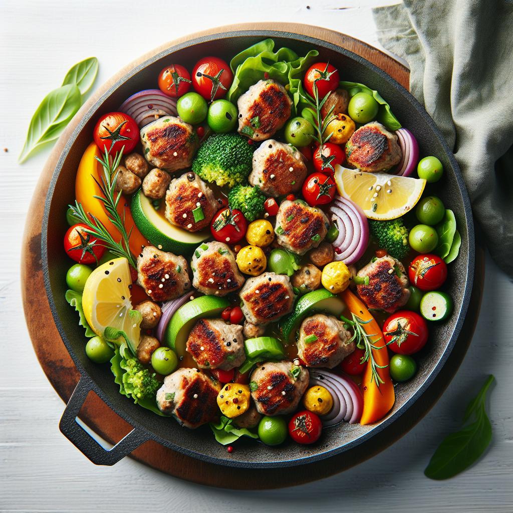 Savory Skillet Turkey Meatballs: Quick & Healthy Dinner Ideas