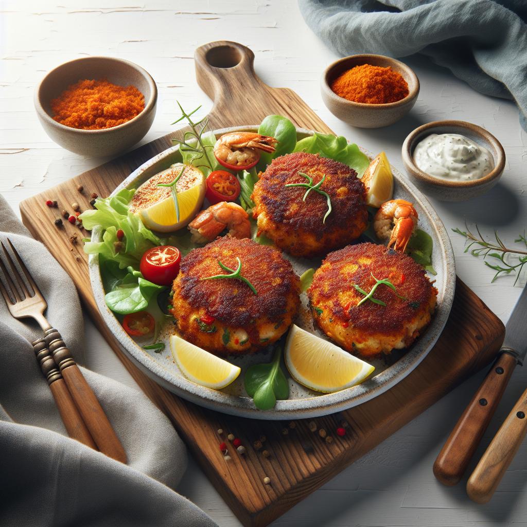 Savory Cajun Crab Cakes: A Spicy Coastal Delight Unveiled
