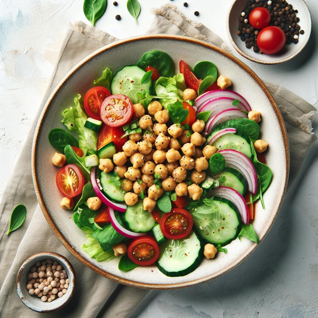 Chickpea Salad Magic: Nutritious, Flavorful, and Easy!
