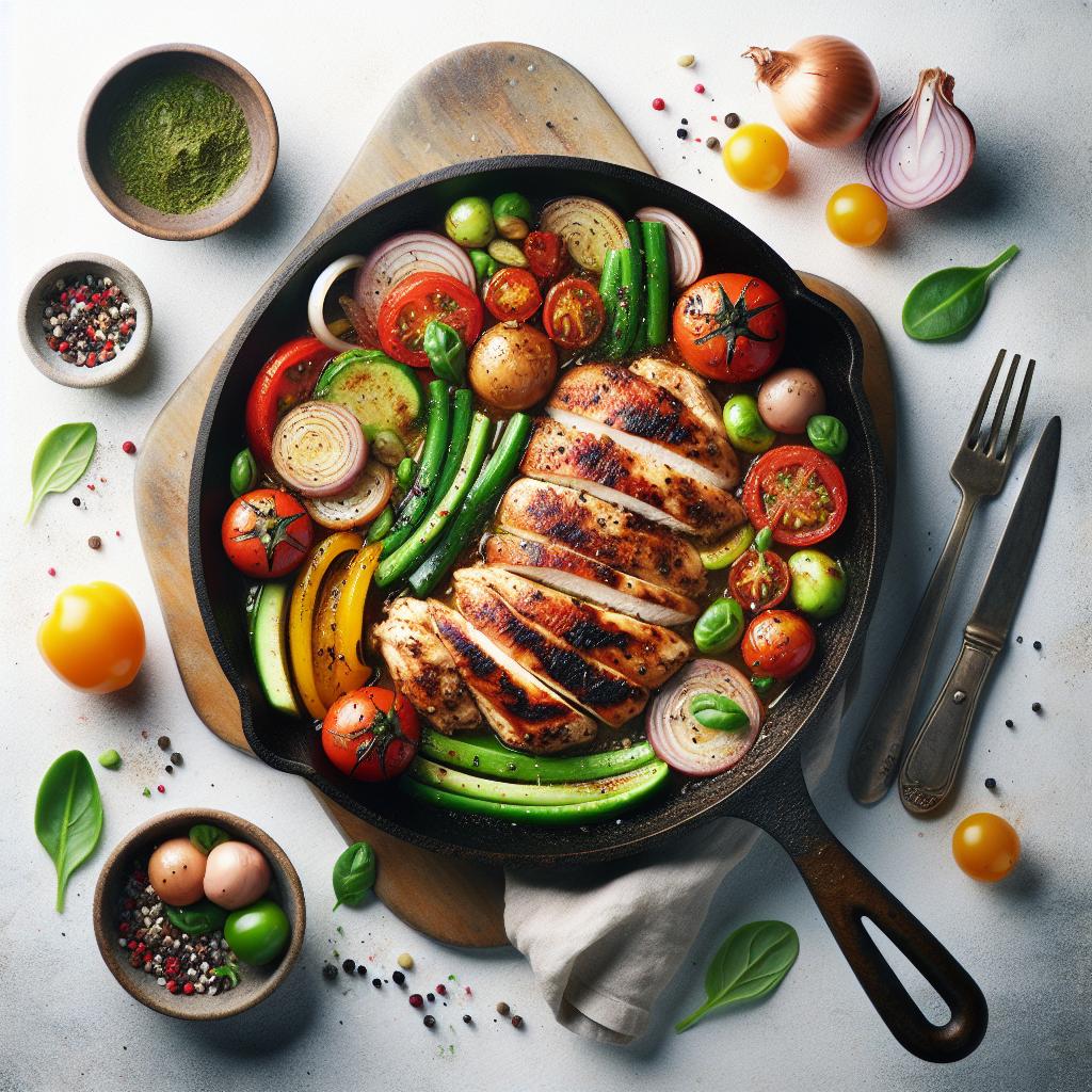 Sizzling Chicken Skillet: Easy, Flavorful One-Pan Meals