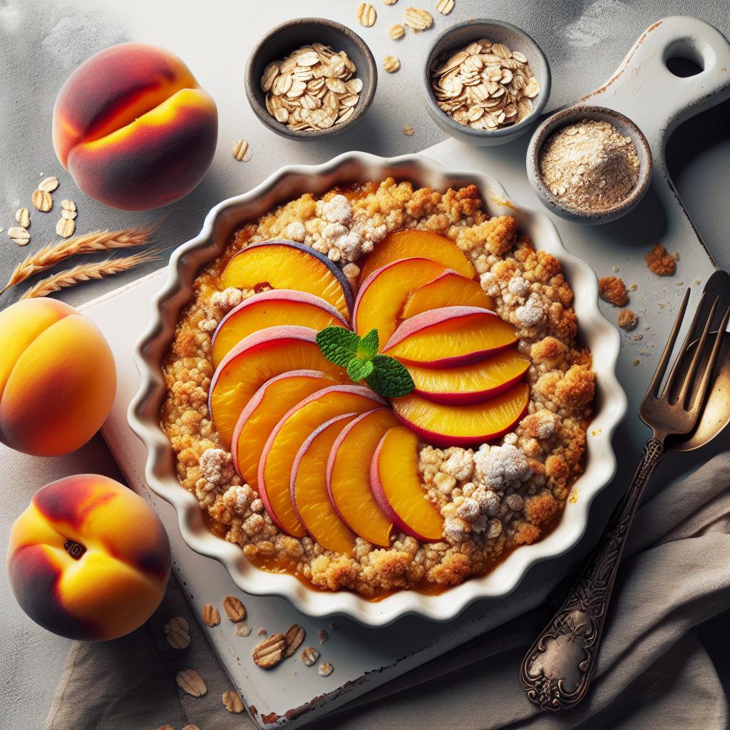 Timeless Delight: Crafting Old Fashioned Peach Crisps