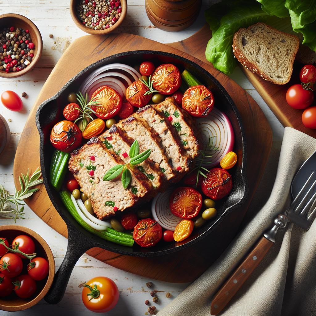 Skillet Turkey Meatloaf: A Savory Twist on Classic Comfort