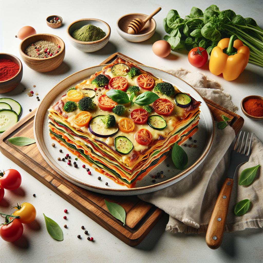 Layered Delight: The Art of Roasted Vegetable Lasagna