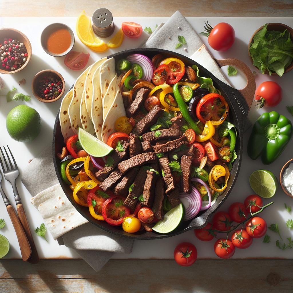 Sizzle and Serve: Mastering Perfect Skillet Beef Fajitas