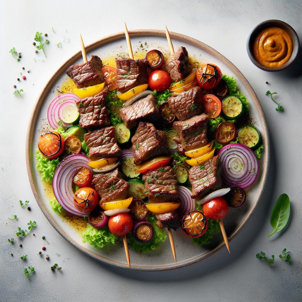 Savoring Beef Souvlaki: Greece's Iconic Skewer Delight