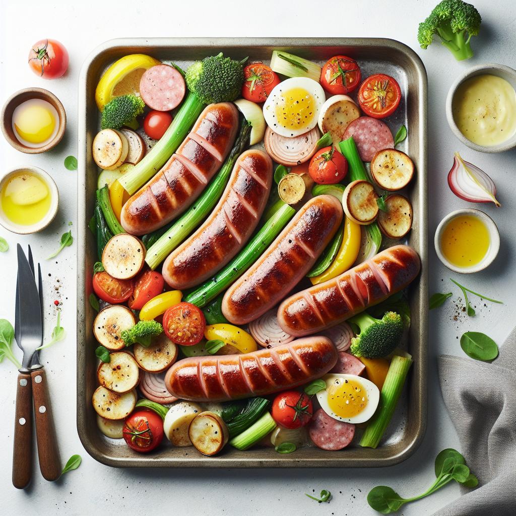 One-Pan Wonders: Easy & Flavorful Sheet Pan Chicken Sausage