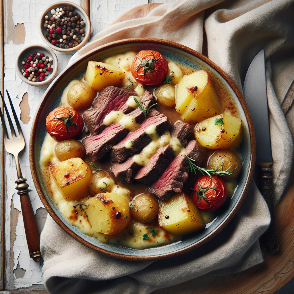 Hearty Beef and Potato Au Gratin: A Comfort Food Classic