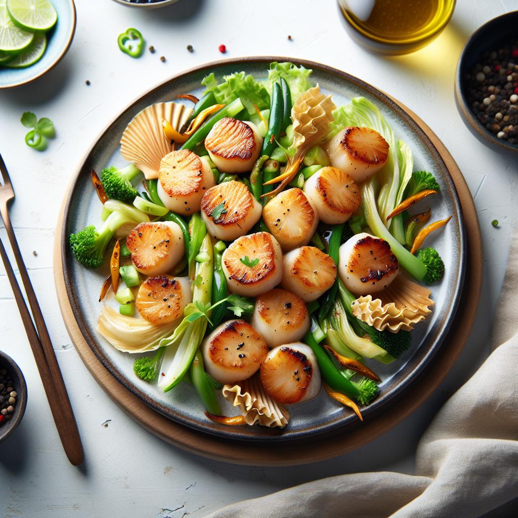 Savor the Zest: The Art of Perfect Ginger Scallops