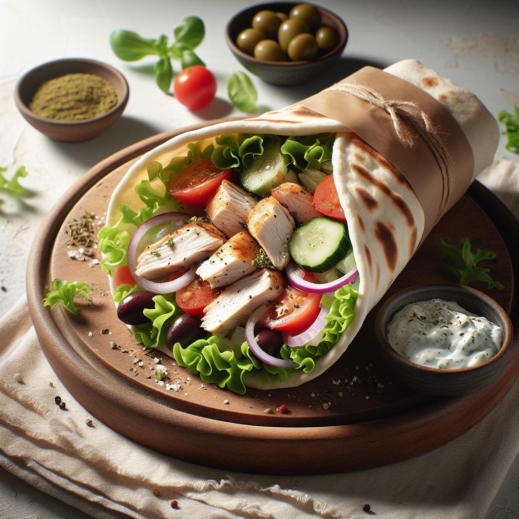 Mediterranean Magic: How to Make Greek Chicken Wraps Perfectly