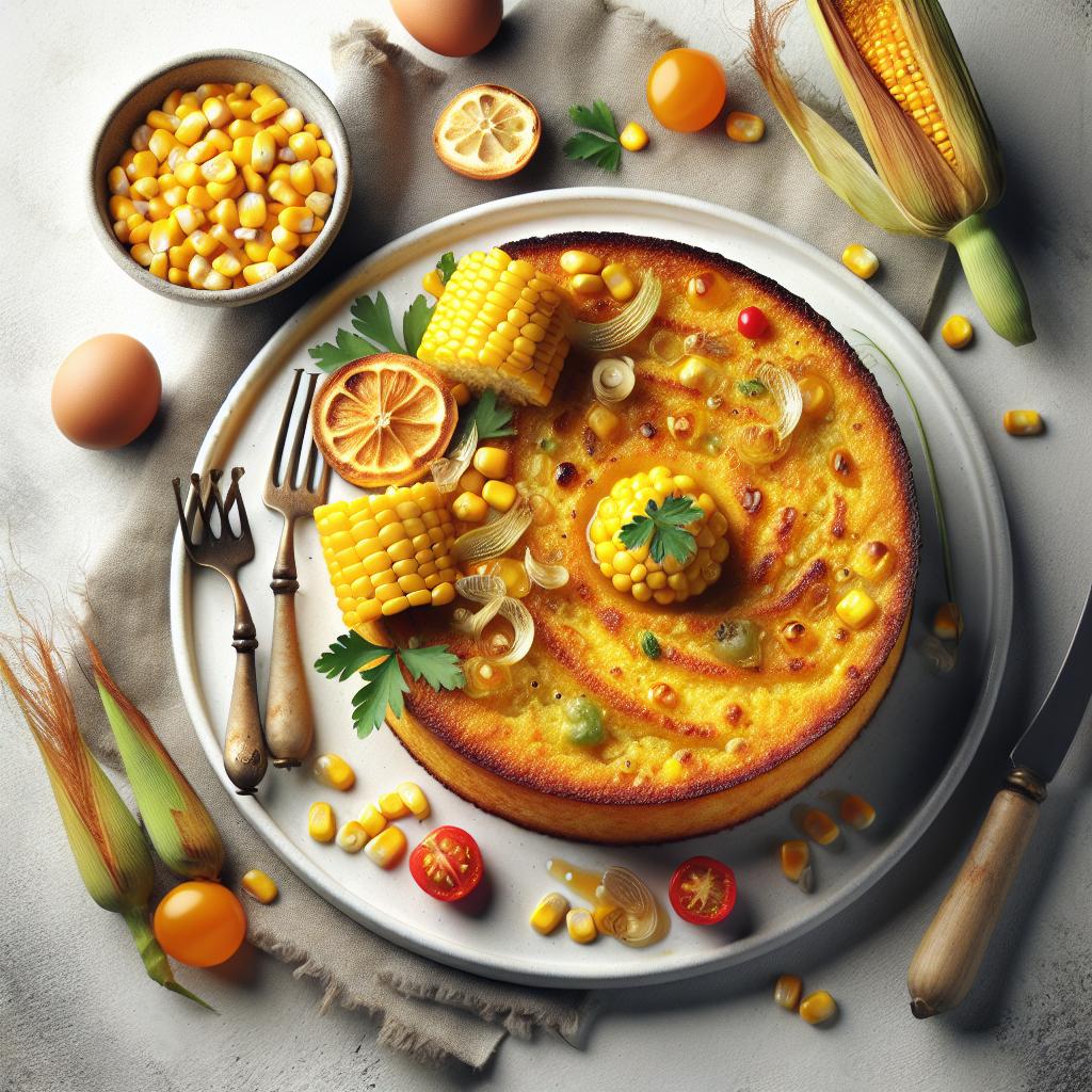 Golden Harvest: The Irresistible Charm of Sweet Corn Spoon Bread