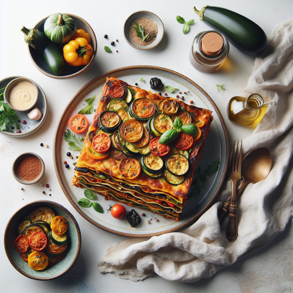 Layered Delight: How to Make Roasted Vegetable Lasagna