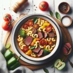 Hearty Beef and Macaroni Soup: Comfort in Every Spoonful