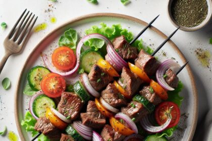 Savoring Beef Souvlaki: Greece’s Iconic Skewer Delight