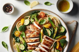 Wholesome Chicken & Veggie Pasta: A Flavorful Feast