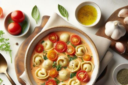 Comfort in a Bowl: Creamy Tomato Tortellini Soup Recipe