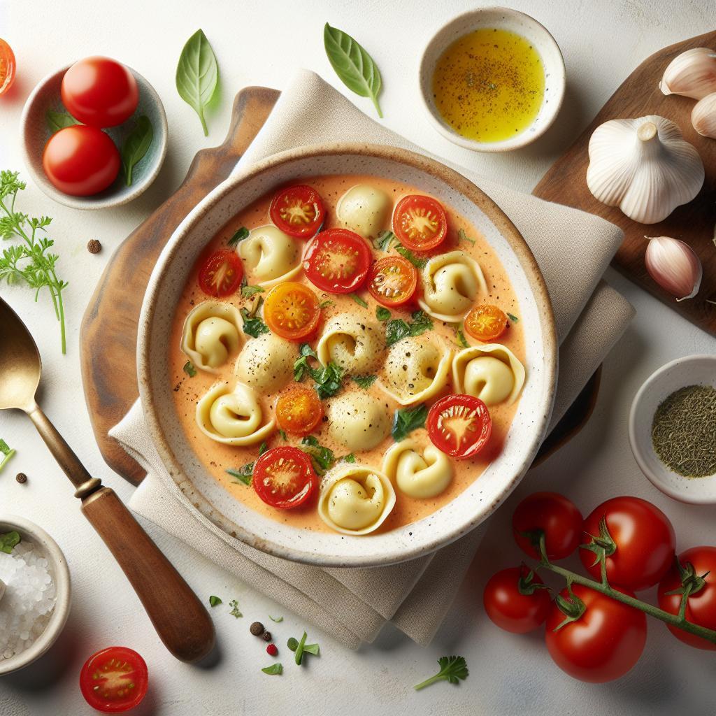 Comfort in a Bowl: Creamy Tomato Tortellini Soup Recipe