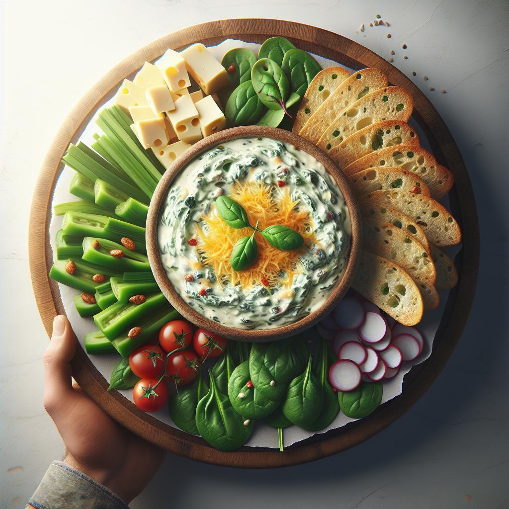 Creamy Cheesy Spinach Dip: A Perfect Party Starter Recipe