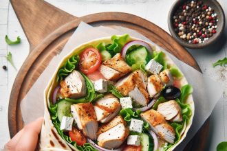 Mediterranean Magic: How to Make Greek Chicken Wraps Perfectly