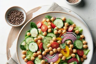 Chickpea Salad Magic: Nutritious, Flavorful, and Easy!