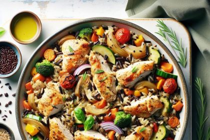 Hearty Chicken & Wild Rice Casserole: Comfort in Every Bite
