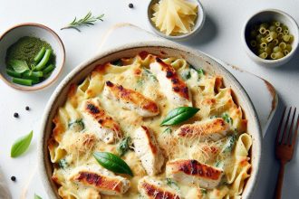 Creamy Chicken Alfredo Pasta Bake: A Comfort Food Classic