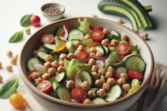 Chickpea Salad Magic: A Nutritious Twist on Classic Greens