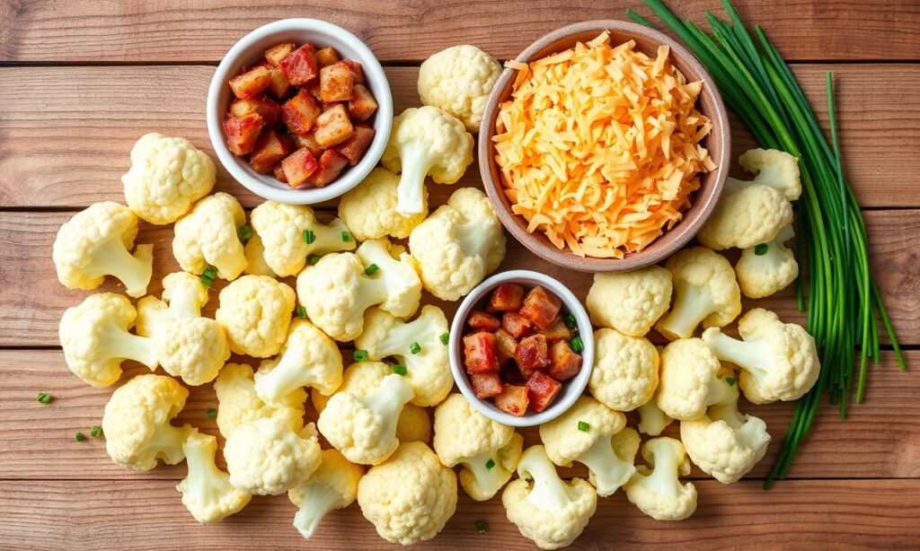 Cauliflower casserole ingredients