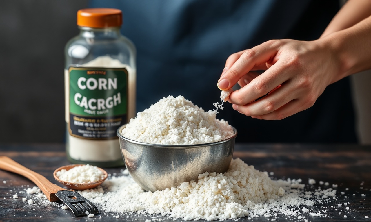 Cornstarch: Surgical secrets for a flawless kitchen.