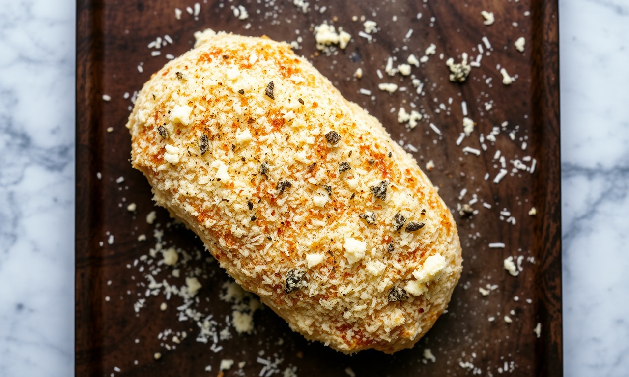 Parmesan crusted chicken: perfectly polished crust guide.