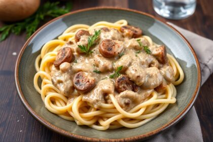 Mushroom stroganoff recipe: expert guide to culinary perfection.