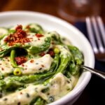 Morton's Steakhouse iconic creamed spinach recipe guide.