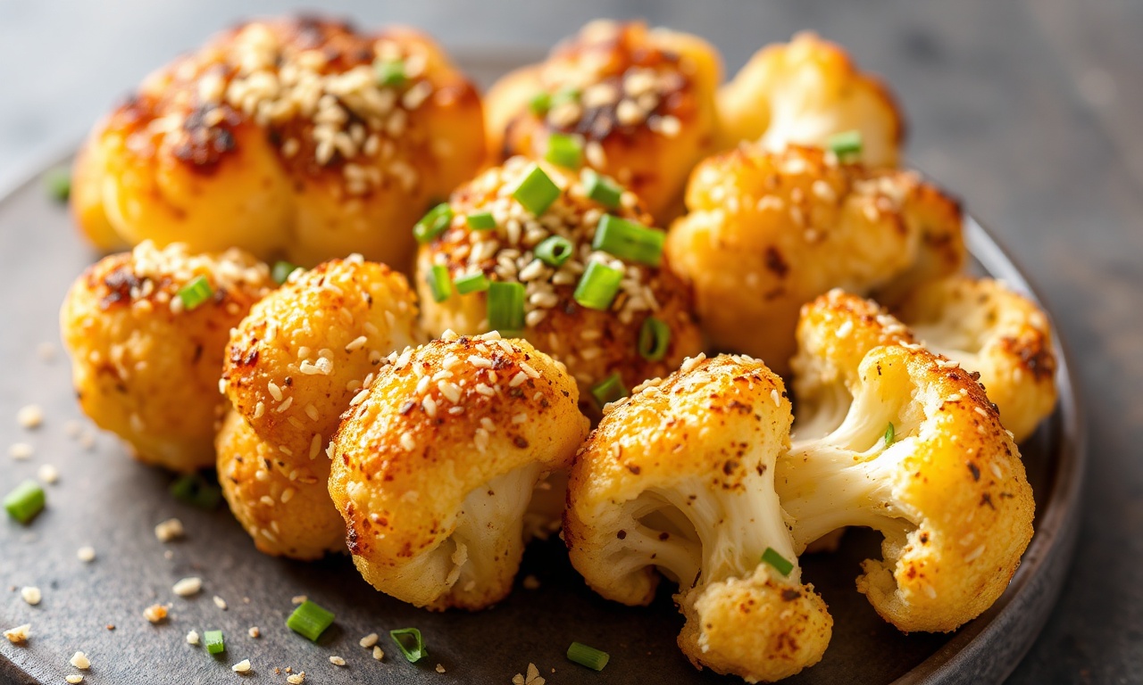 Sticky Sesame cauliflower appetizer, expert guide for elevated flavor.