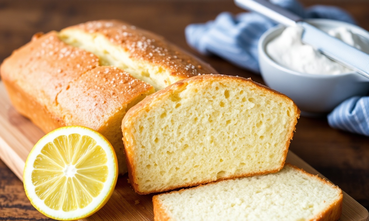 Keto lemon bread: delicious no coconut flour recipe.
