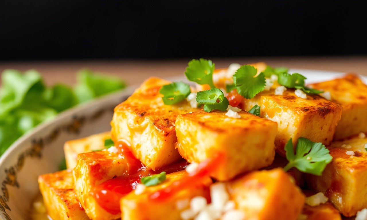 Easy Bang Tofu: Crispy, flavorful vegan dish, a revolution.