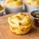 Easy mashed potato muffins: perfect savory side dish recipe.