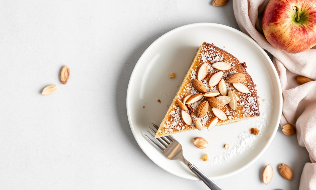 Flourless apple cake: moist almond flour masterpiece recipe guide.