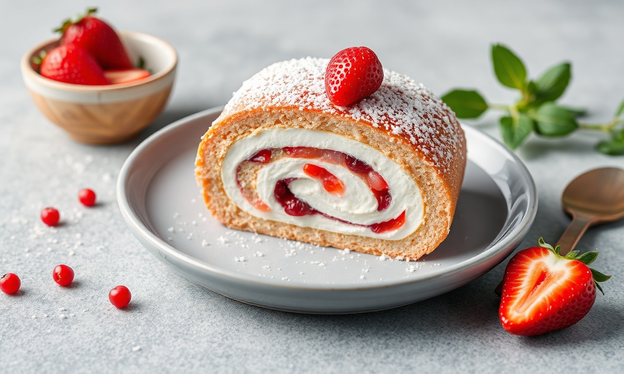 Elegant Swiss Roll dessert recipe guide for bakers.