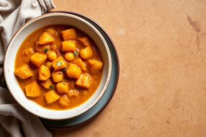 Flavorful Sweet Potato Chickpea Curry recipe for simple, delicious meals.