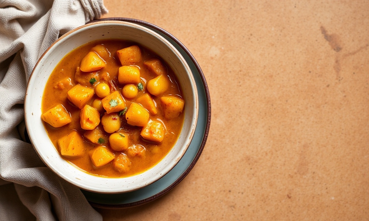 Flavorful Sweet Potato Chickpea Curry recipe for simple, delicious meals.