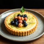 Delicious vegan leek tart recipe, perfect plant-based dish.